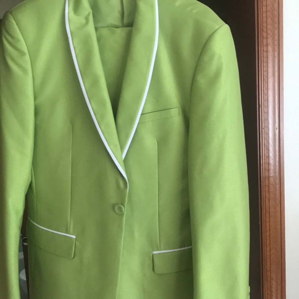 Vinci Men’s Suit (Apple Green)